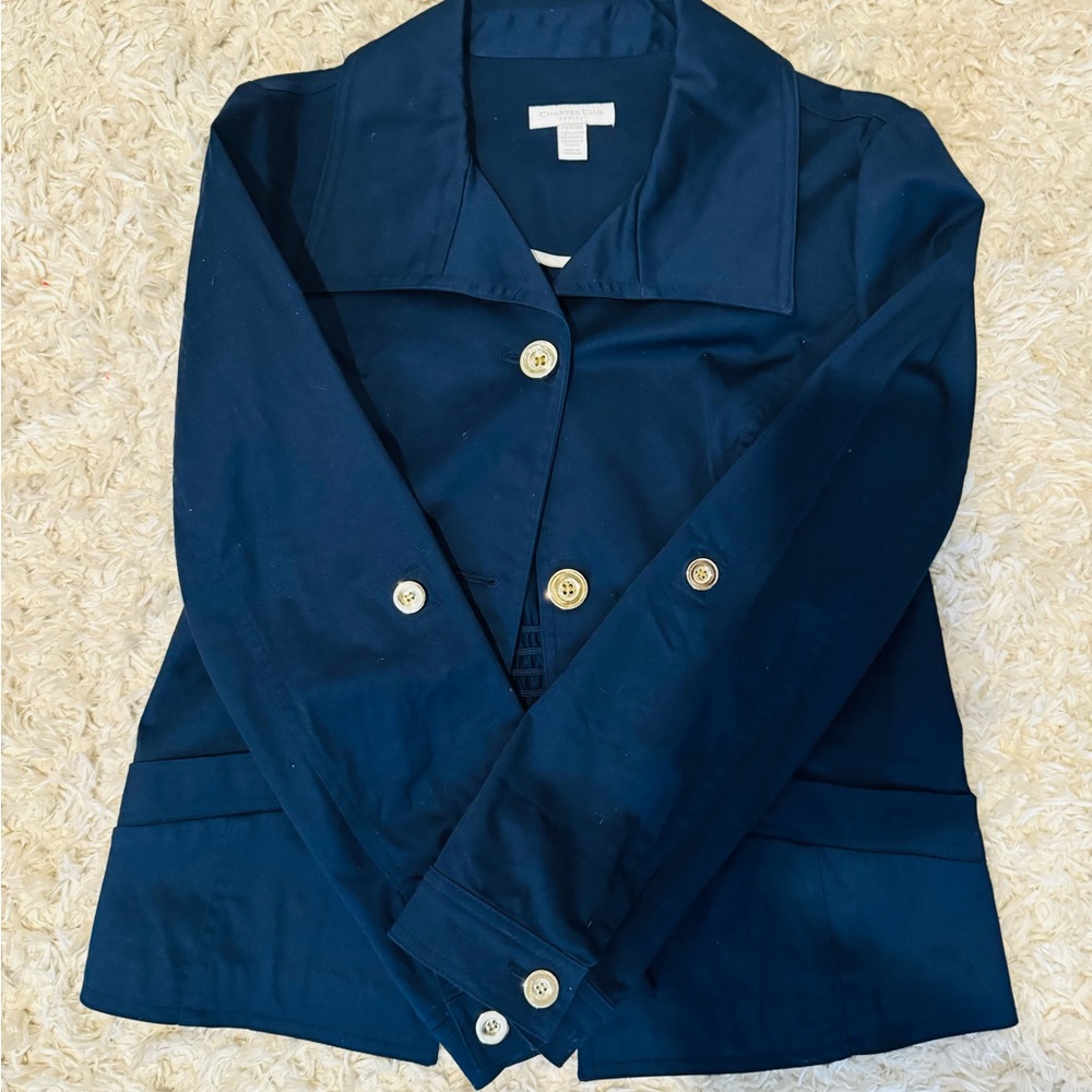 Navy blue jacket